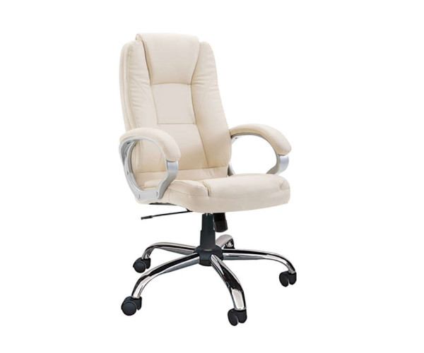 A5600 CH ΚΡΕΜ PU ΠΟΛΥΘΡΟΝΑ ΓΡΑΦΕΙΟΥ 65Χ70Χ52-111/60-120εκ.